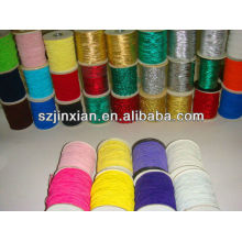 trenzado decorativo de cuerda de colores